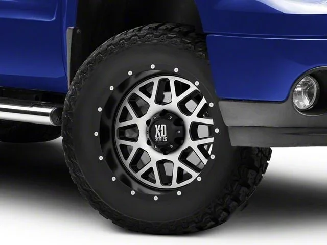 XD Grenade Satin Black Machined 6-Lug Wheel; 18×9; -12mm Offset (07-13 Sierra 1500)Find parts that fit my vehicle
