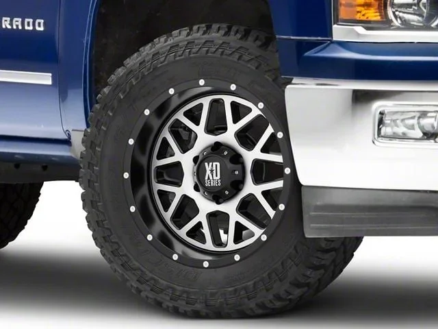 XD Grenade Satin Black Machined 6-Lug Wheel; 20×9; 0mm Offset (14-18 Silverado 1500)Find parts that fit my vehicle