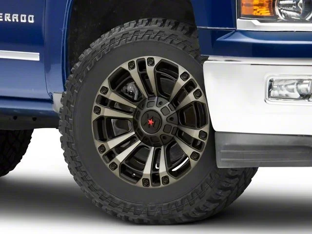 XD XD851 Satin Black with Gray Tint 6-Lug Wheel; 20×10; -18mm Offset (14-18 Silverado 1500)Find parts that fit my vehicle