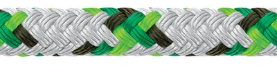 XLS3 8MM WHT W/GRN TRACE 500′