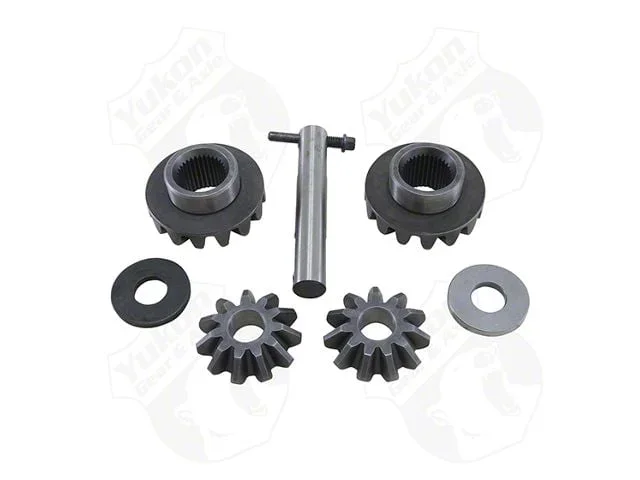 Yukon Gear Differential Carrier Gear Kit; Rear Axle; GM 9.50-Inch; 14-Bolt Cover; 33-Spline; Spider Gear Set; With Flat Backed Pinion Gears (03-06 4WD RAM 2500)Find parts that fit my vehicle