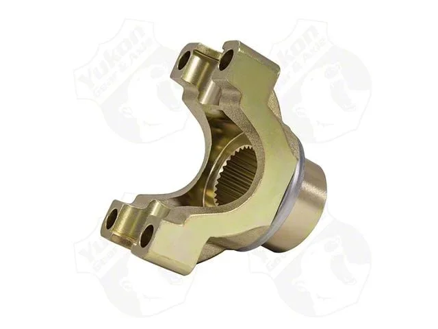 Yukon Gear Differential End Yoke; Rear Differential; Dana 60; Pinion Yoke; 29-Spline; U-Bolt Style; For Use with 1350 U-Joint; 1.19-Inch Cap Diameter; 3.63-Inch Span; Forged Steel (04-06 2WD RAM 1500)Find parts that fit my vehicle