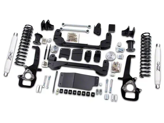 Zone Offroad 6-Inch Strut Spacer Suspension Lift Kit with Nitro Shocks (09-11 4WD RAM 1500)Find parts that fit my vehicle