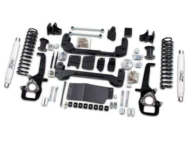 Zone Offroad 6-Inch Strut Spacer Suspension Lift Kit with Shocks (2012 4WD RAM 1500)Find parts that fit my vehicle